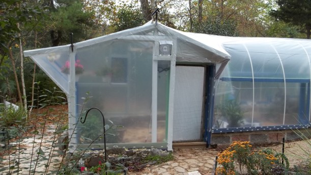 Completed Green House at 11:21 Today!